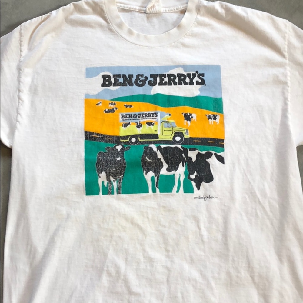 Vintage 1990 Ben & Jerry’s tee